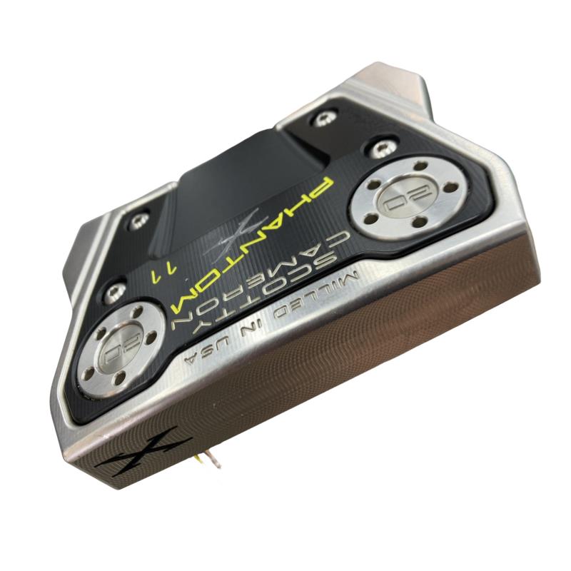 【中古】 タイトリスト SCOTTY CAMERON PHANTOM X 11(2021) 34in パター PT スチール写真 (フレックス余分の物) メンズ 成人男性用 右利き 右用 C価値づける ゴルフ野球クラブ