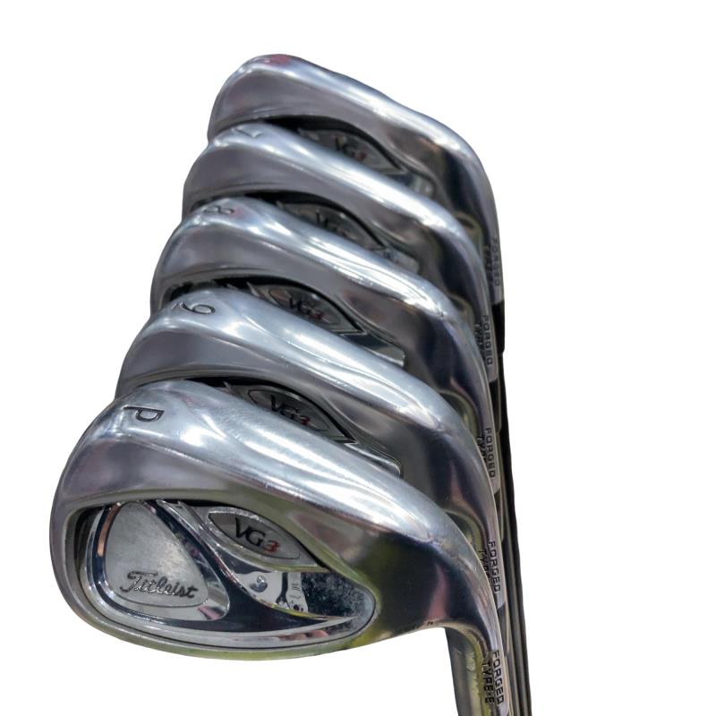 【中古】 タイトリスト Titleist VG3(2014) TYPE-E 5S アイアン仕掛ける IR Titleist VGi60(2014) (フレックスR) メンズ 成人男性用 右利き 右用 C序列付ける ゴルフ野球クラブ