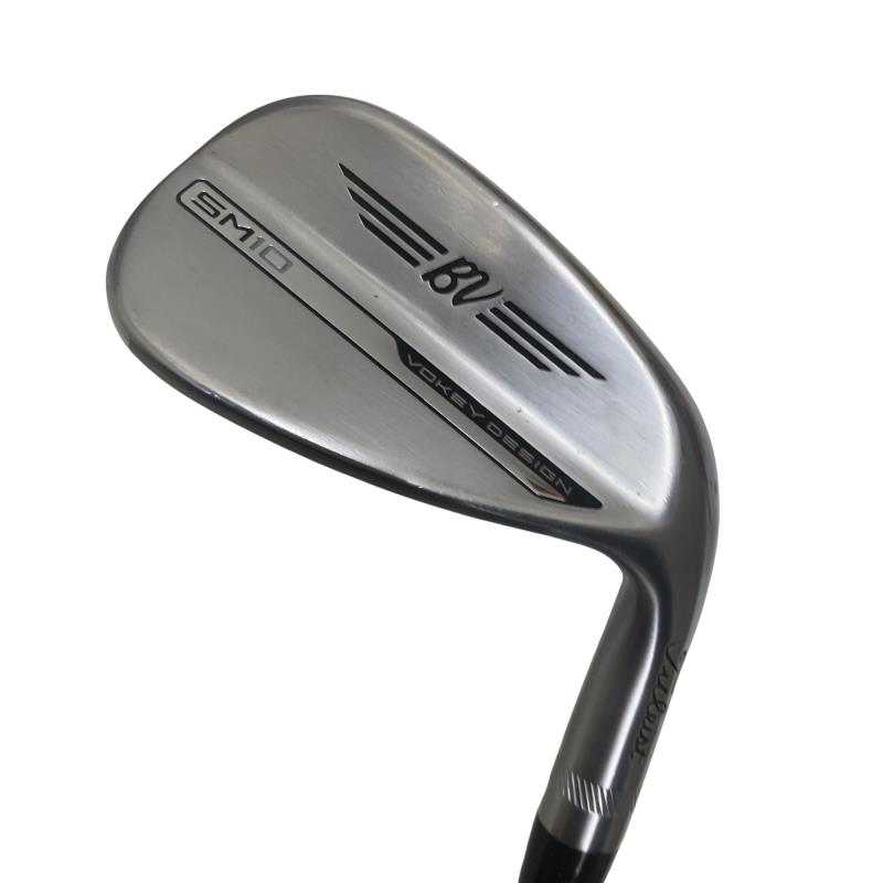 【中古】 タイトリスト VOKEY SPIN MILLED SM10 ツアークロム 46°/10°F ウェッジ WG NS PRO 950GH neo (フレックスS) メンズ 男性用 右利き 右用 Cランク ゴルフクラブ