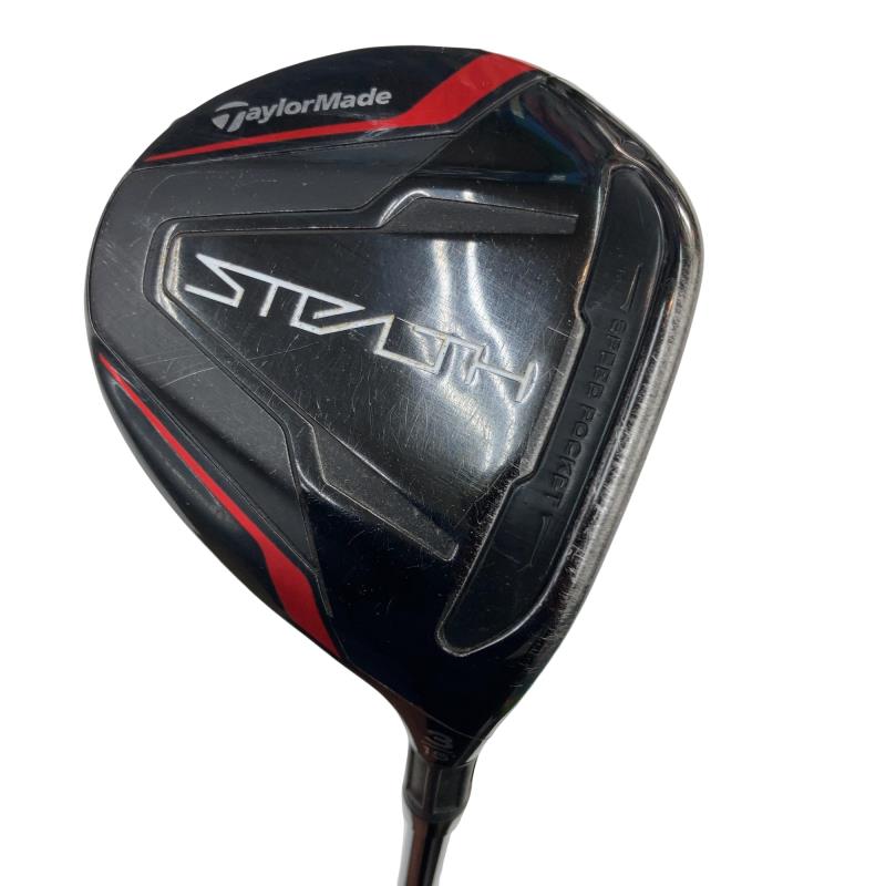 【中古】 テーラーメイド STEALTH 3W フェアウェイウッド FW リシャフト (フレックスその他) メンズ 男性用 右利き 右用 Cランク ゴルフクラブ