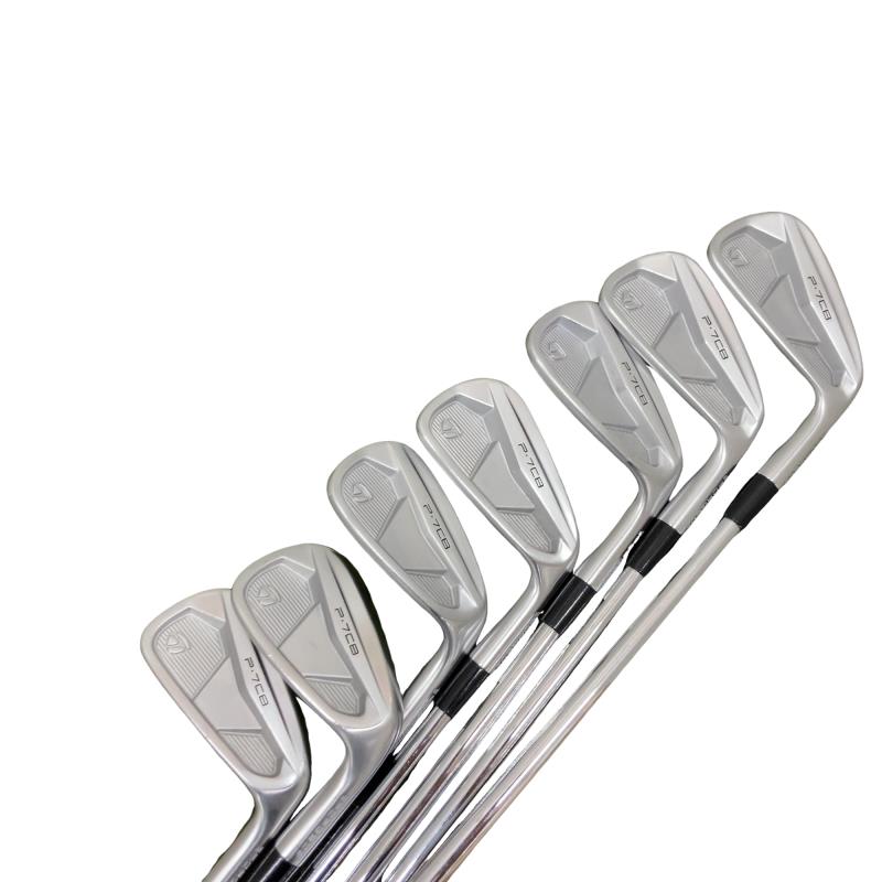 【中古】 テーラーメイド Taylor Made P・7CB(2024) 8S アイアンセット IR NS PRO MODUS3 TOUR105 (フレックスS) メンズ 男性用 右利き 右用 Cランク ゴルフクラブ