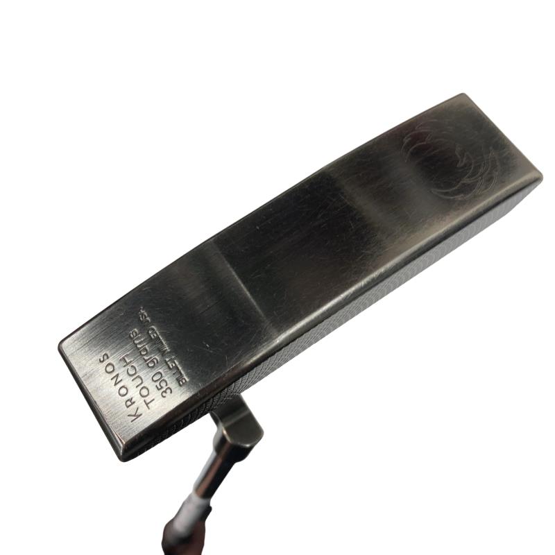 【中古】 KRONOS GOLF KRONOS TOUCH 34in パター PT スチール写真 (フレックス余分の物) メンズ 成人男性用 右利き 右用 C位置づける ゴルフ野球クラブ