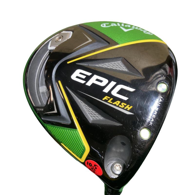 【中古】 キャロウェイ EPIC FLASH 10.5° １番ウッド DR 完全無欠特注立て坑 (フレックスS) メンズ 成人男性用 右利き 右用 C序列付ける ゴルフ野球クラブ