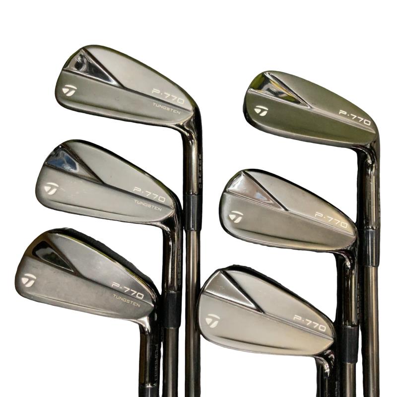 【中古】 テーラーメイド Taylor Made P・770 BLACK(2023) 6S アイアンセット IR NS PRO 950GH neo BLACK (フレックスS) メンズ 男性用 右利き 右用 Cランク ゴルフクラブ|ゴルフパートナー 中古クラブ店