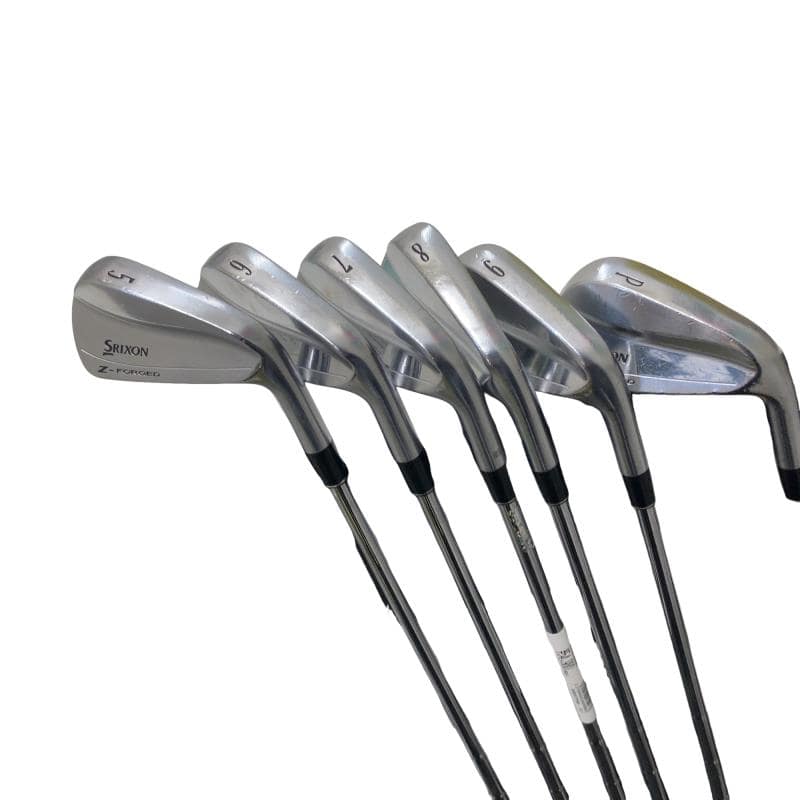 【中古】 ダンロップ SRIXON Z-FORGED 6S アイアンセット IR Dynamic Gold D.S.T (フレックスS) メンズ 男性用 右利き 右用 Cランク ゴルフクラブ|ゴルフパートナー 中古クラブ店