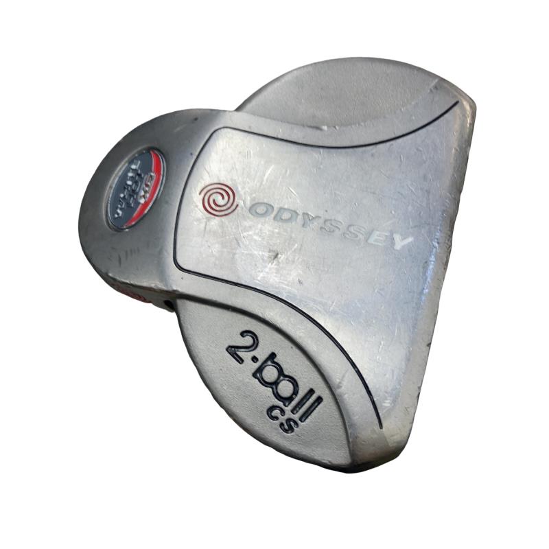【中古】 オデッセイ WHITE HOT XG 2・ball CENTER SHAFT 34in パター PT スチール写真 (フレックス余分の物) メンズ 成人男性用 右利き 右用 D位置づける ゴルフ野球クラブ
