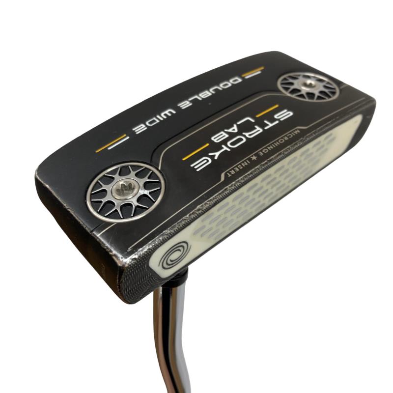 【中古】 オデッセイ STROKE LAB BLACK DOUBLE WIDE 33インチ パター PT STROKE LAB BLACK (フレックスその他) メンズ 男性用 右利き 右用 Cランク ゴルフクラブ｜ゴルフパートナー 中古クラブ店