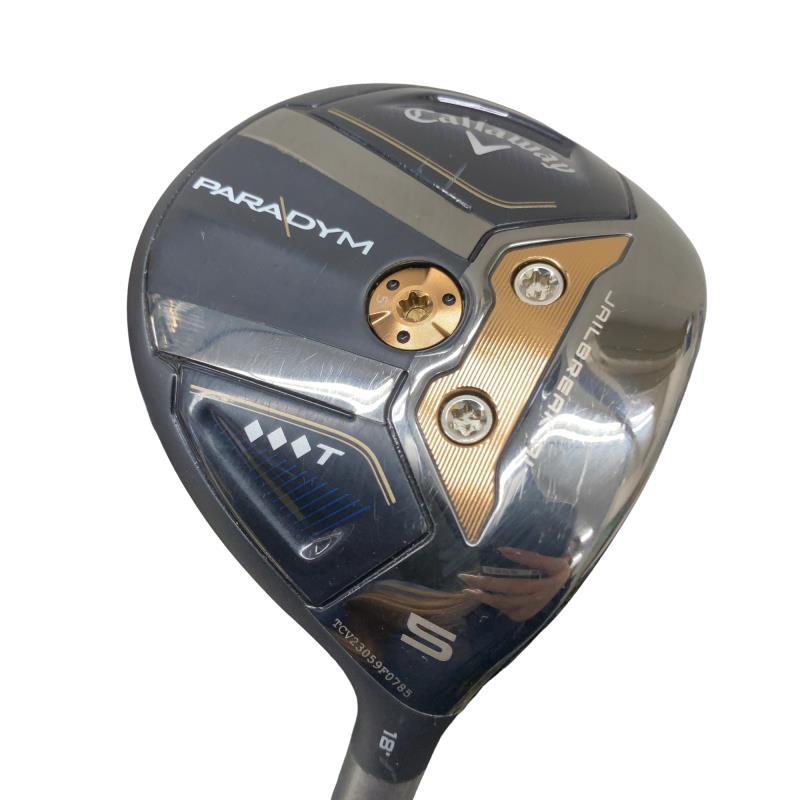 【中古】 キャロウェイ PARADYM ◆◆◆T ツアーバージョン(CE限定) 5W フェアウェイウッド FW 純正特注シャフト (フレックスS) メンズ 男性用 右利き 右用 Cランク ゴルフクラブ