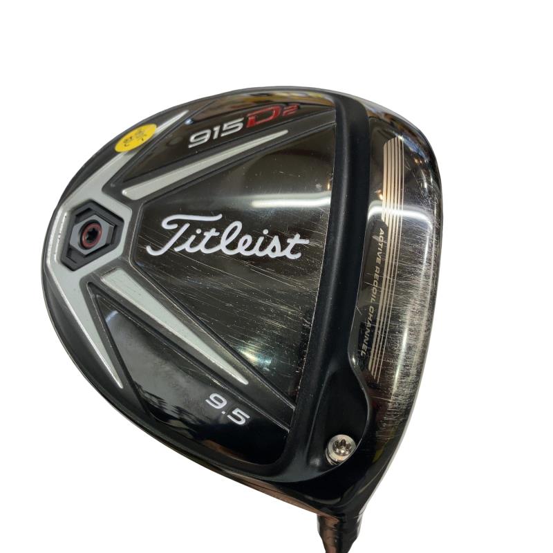 【中古】 タイトリスト 915 D2  9.5° １番ウッド DR 純然たる特注矢がら (フレックスS) メンズ 成人男性用 右利き 右用 C位置づける ゴルフ野球クラブ