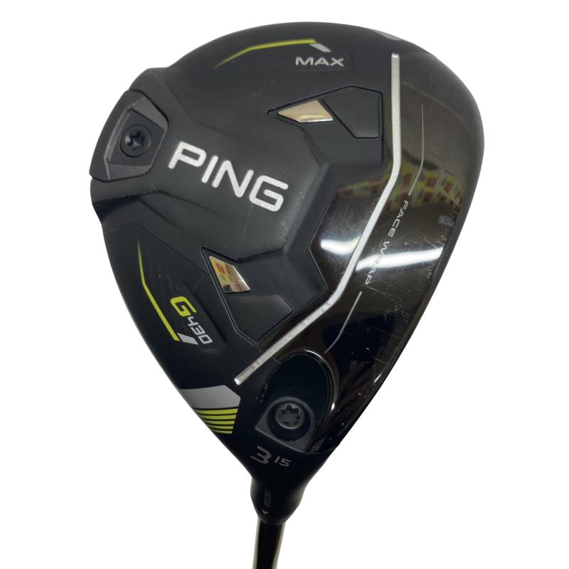 【中古】 ピン G430 MAX 3W フェアウェイウッド FW ALTA J CB BLACK(FW) (フレックスS) メンズ 成人男性用 右利き 右用 C位置づける ゴルフ野球クラブ