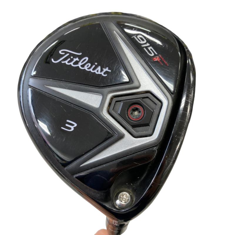 【中古】 タイトリスト 915 F 3W(15°) フェアウェイウッド FW リシャフト (フレックス余分の物) メンズ 成人男性用 右利き 右用 C価値づける ゴルフ野球クラブ