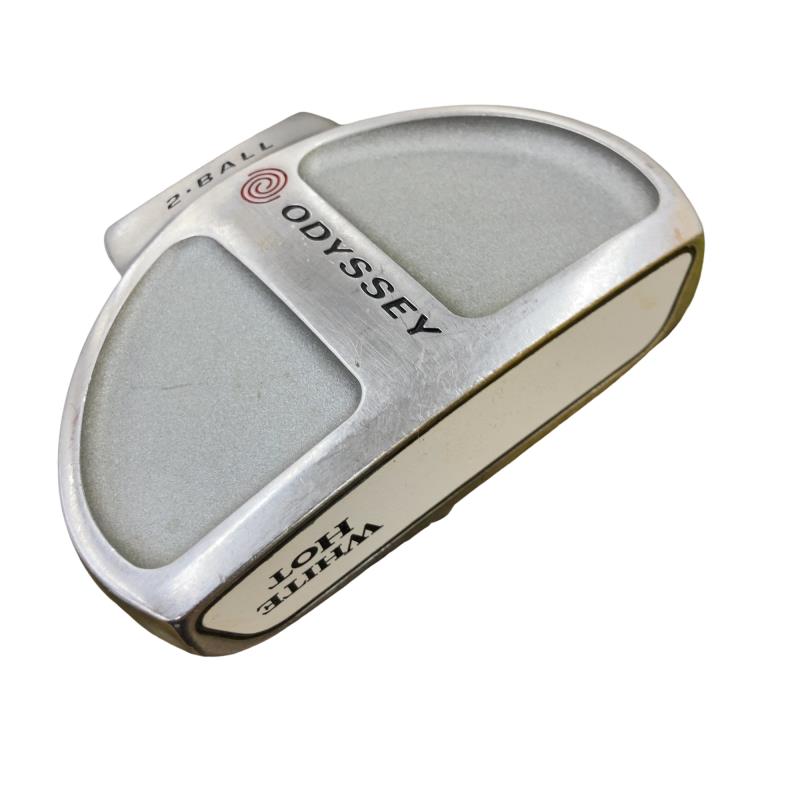 【中古】 オデッセイ WHITE HOT 2 BALL CENTER SHAFTED 33インチ パター PT スチール (フレックスその他) メンズ 男性用 右利き 右用 Dランク ゴルフクラブ｜ゴルフパートナー 中古クラブ店
