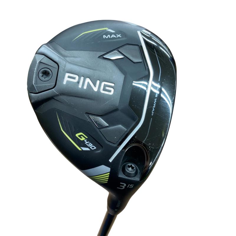 【中古】 ピン G430 MAX 3W フェアウェイウッド FW ALTA J CB BLACK(FW) (フレックスS) メンズ 成人男性用 右利き 右用 C位置づける ゴルフ野球クラブ
