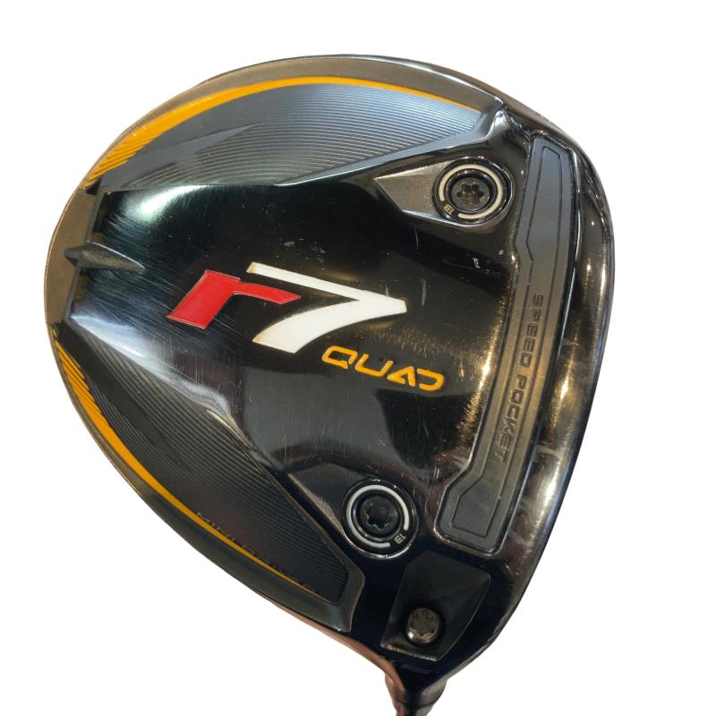 【中古】 テーラーメイド r7quad MINI DRIVER 11.5° ドライバー DR r7QMD Diamana SILVER TM55 (フレックスS) メンズ 男性用 右利き 右用 Cランク ゴルフクラブ