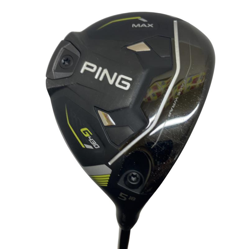 【中古】 ピン G430 MAX 5W フェアウェイウッド FW ALTA J CB BLACK(FW) (フレックスS) メンズ 成人男性用 右利き 右用 C位置づける ゴルフ野球クラブ
