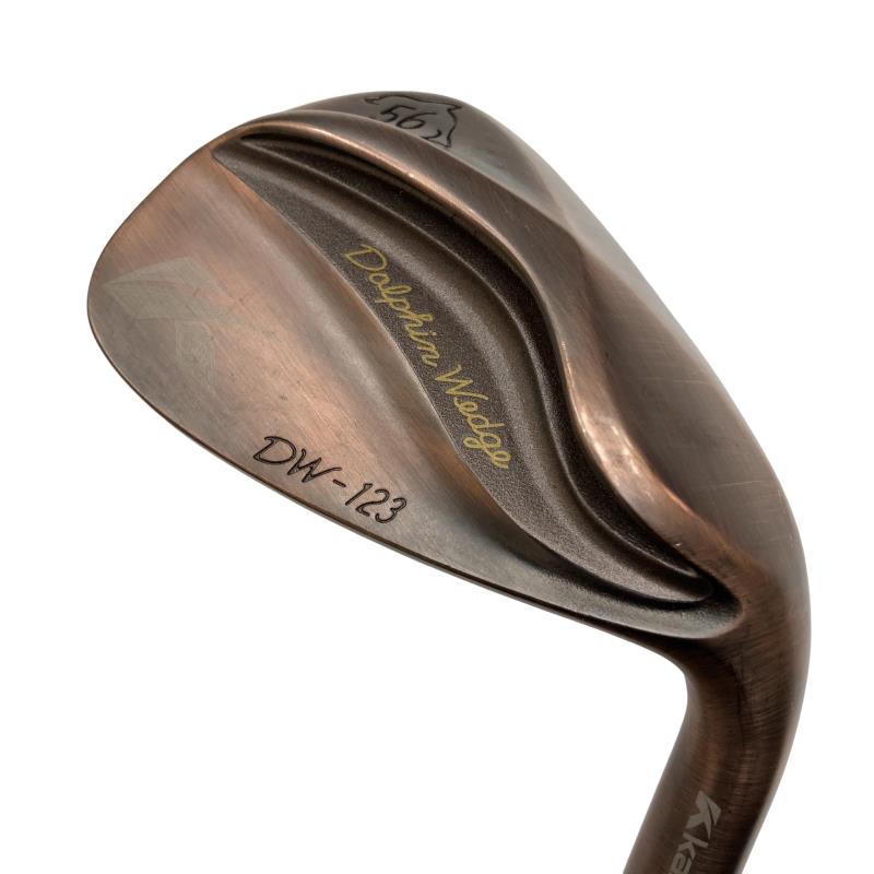 【中古】 キャスコ Dolphin Wedge DW-123 Copper 56° ウェッジ WG Dynamic Gold (フレックスS) メンズ 成人男性用 右利き 右用 C位置づける ゴルフ野球クラブ