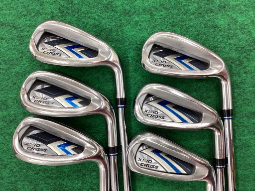 【中古】 ダンロップ XXIO CROSS(2021) 7S アイアンセット IR NS PRO 860GH D.S.T for XXIO (フレックスR) メンズ 男性用 右利き 右用 Cランク ゴルフクラブ｜ゴルフパートナー 中古クラブ店