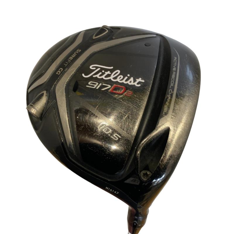 【中古】 タイトリスト 917 D2 10.5° ドライバー DR リシャフト (フレックスその他) メンズ 男性用 右利き 右用 Cランク ゴルフクラブ