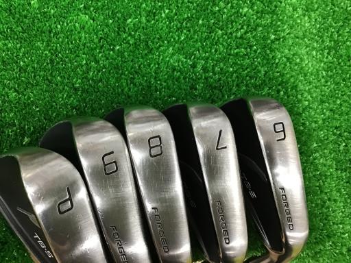 【中古】 フォーティーン TB-5 FORGED ライトブラック 5S アイアンセット IR FS-90i (フレックスS) メンズ 男性用 右利き 右用 Cランク ゴルフクラブ