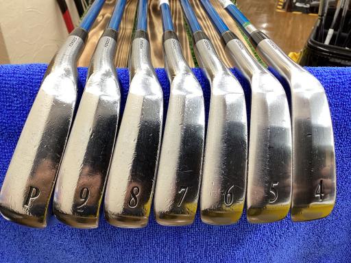 【中古】 ダンロップ SRIXON Z545  6S アイアン書き割り IR Miyazaki Kosuma Blue(水) Iron (フレックスS) メンズ 成人男性用 右利き 右用 C位置づける ゴルフ野球クラブ