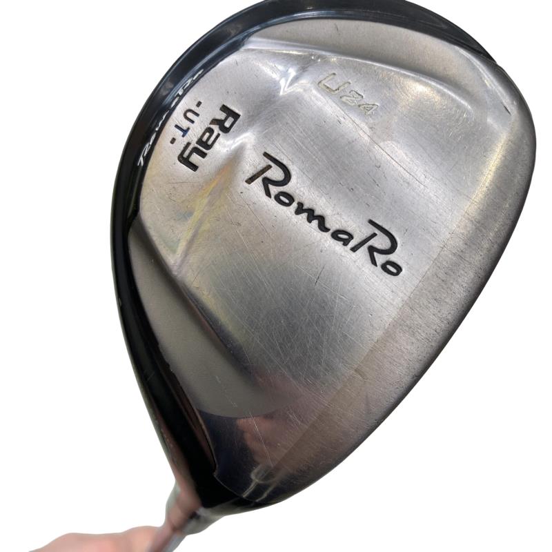 【中古】 RomaRo RomaRo Ray UT U24 ありがた味 UT リシャフト (フレックス余分の物) メンズ 成人男性用 右利き 右用 C位置付ける ゴルフ野球クラブ スポーツ・アウトドア-メンズクラブ-ユーティリティ