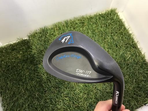 【中古】 キャスコ Dolphin wedge DW-117 FORGED 47° ウェッジ WG KBS TOUR 90 (フレックスS) メンズ 男性用 右利き 右用 Cランク ゴルフクラブ