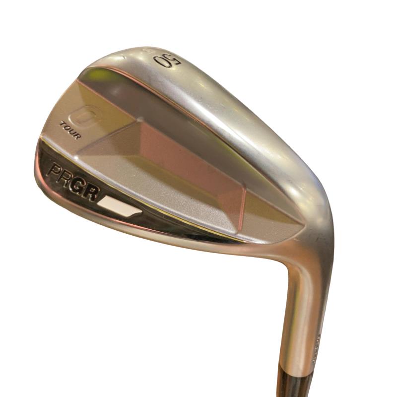 【中古】 労働者階級歯車 PRGR 0 TOUR WEDGE(2023) 50°/08° ウェッジ WG 純然たる特注矢がら (フレックスS) メンズ 成人男性用 右利き 右用 C位置づける ゴルフ野球クラブ