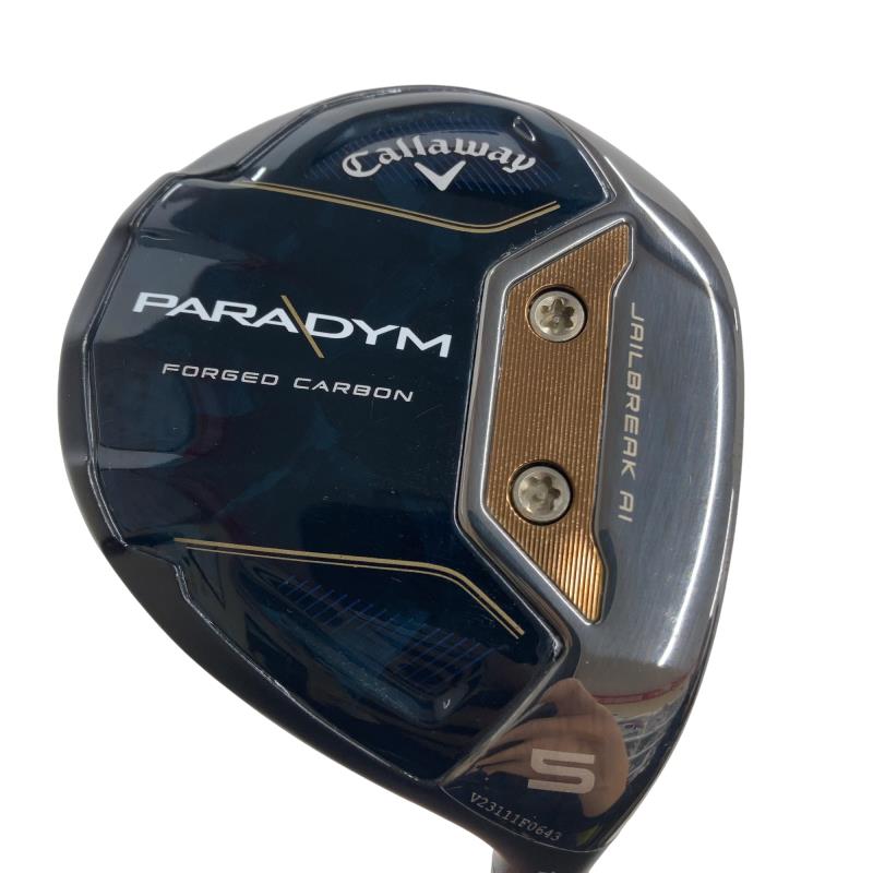 【中古】 キャロウェイ PARADYM 5W フェアウェイウッド FW VENTUS TR 5 for CW(PARADYM FW) (フレックスSR) メンズ 男性用 右利き 右用 Cランク ゴルフクラブ