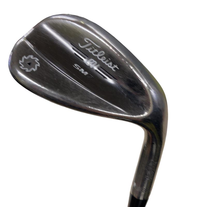 【中古】 タイトリスト VOKEY SPIN MILLED SM7 ブラッシュドスチール 58°/14°K ウェッジ WG NS PRO MODUS3 TOUR120 (フレックスS) メンズ 男性用 右利き 右用 Dランク ゴルフクラブ