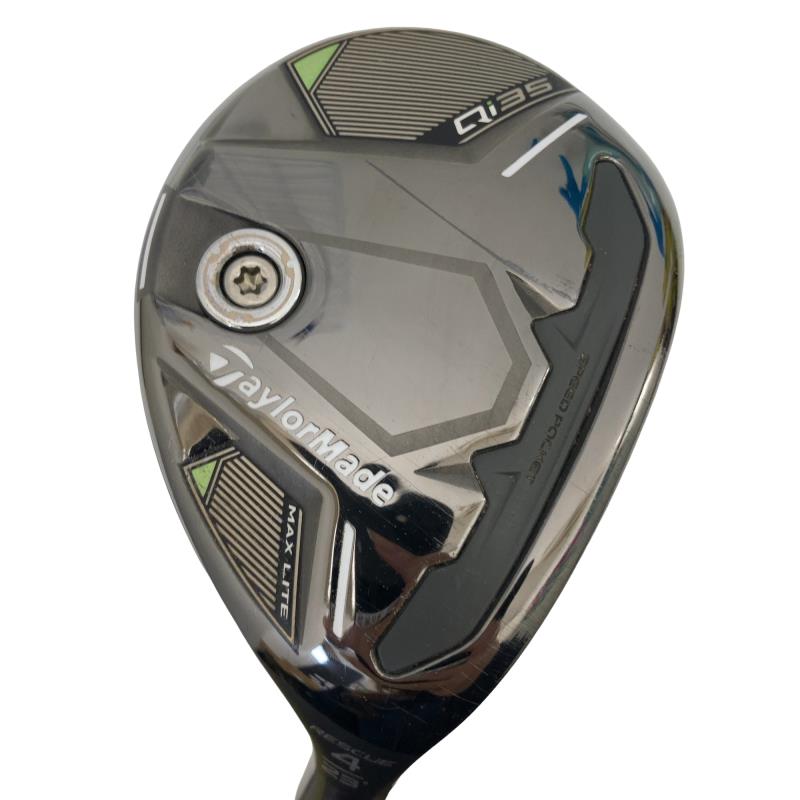 【中古】 テーラーメイド Qi35 MAX LITE U4 ユーティリティ UT AIR SPEEDER TM(Qi35 UT) (フレックスR) メンズ 男性用 右利き 右用 Cランク ゴルフクラブ