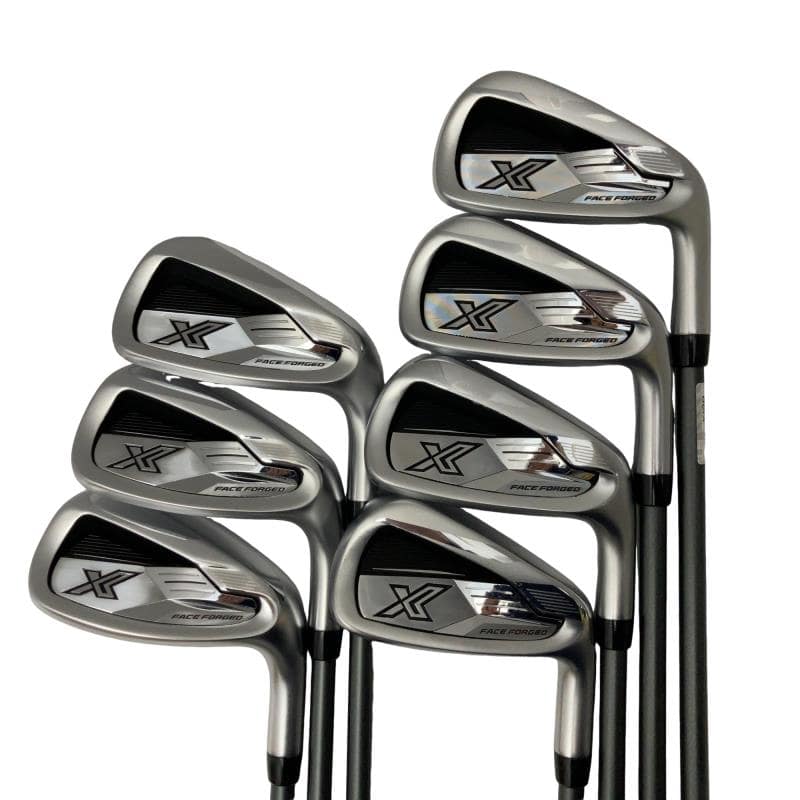 【中古】 ダンロップ XXIO(2024) eks 7S アイアンセット IR Miyazaki AX-3(IR) (フレックスS) メンズ 男性用 右利き 右用 Cランク ゴルフクラブ