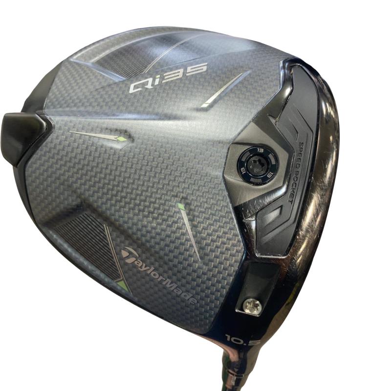 【中古】 テーラーメイド Qi35 10.5° ドライバー DR Diamana BLUE TM50(Qi35 DR) (フレックスR) メンズ 男性用 右利き 右用 Bランク ゴルフクラブ