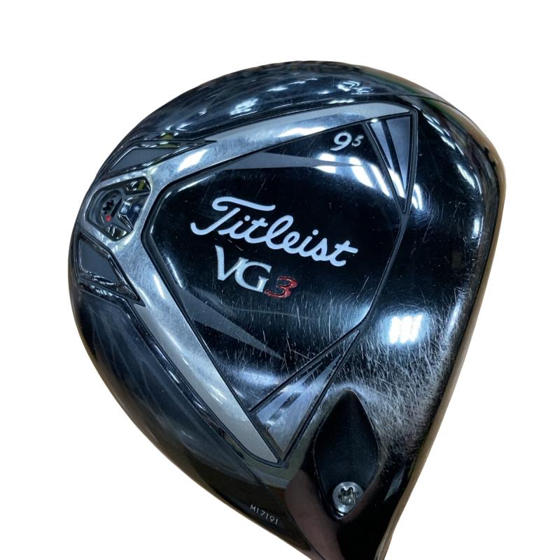 【中古】 タイトリスト Titleist VG3(2018)  9.5° １番ウッド DR Titleist VG60(2018) (フレックスS) メンズ 成人男性用 右利き 右用 D価値づける ゴルフ野球クラブ