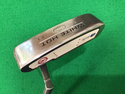 【中古】 オデッセイ WHITE HOT #1 32in パター PT スチール写真 (フレックス余分の物) メンズ 成人男性用 右利き 右用 C序列付ける ゴルフ野球クラブ