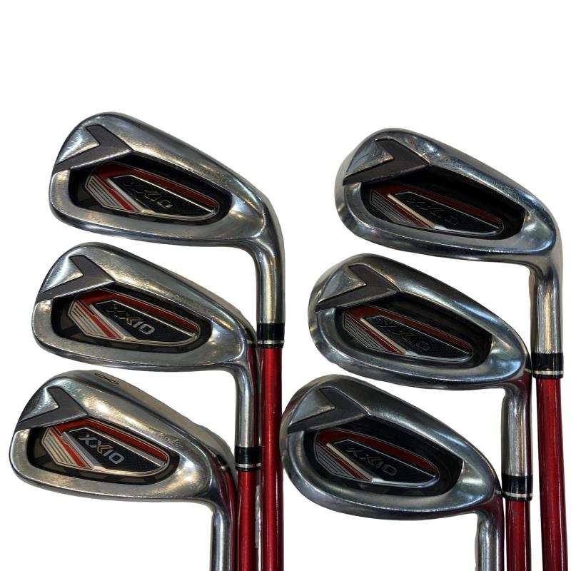 【中古】 ダンロップ XXIO(2022) 7S(赤いこと) アイアン書き割り IR XXIO MP1200(IR) 赤いこと (フレックスR) メンズ 成人男性用 右利き 右用 C序列付ける ゴルフ野球クラブ