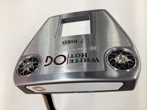 【中古】 オデッセイ WHITE HOT OG #7 BIRD 33in パター PT スチール写真 (フレックス余分の物) メンズ 成人男性用 右利き 右用 B序列付ける ゴルフ野球クラブ ゴルフ-メンズクラブ-スポーツ・アウトドア