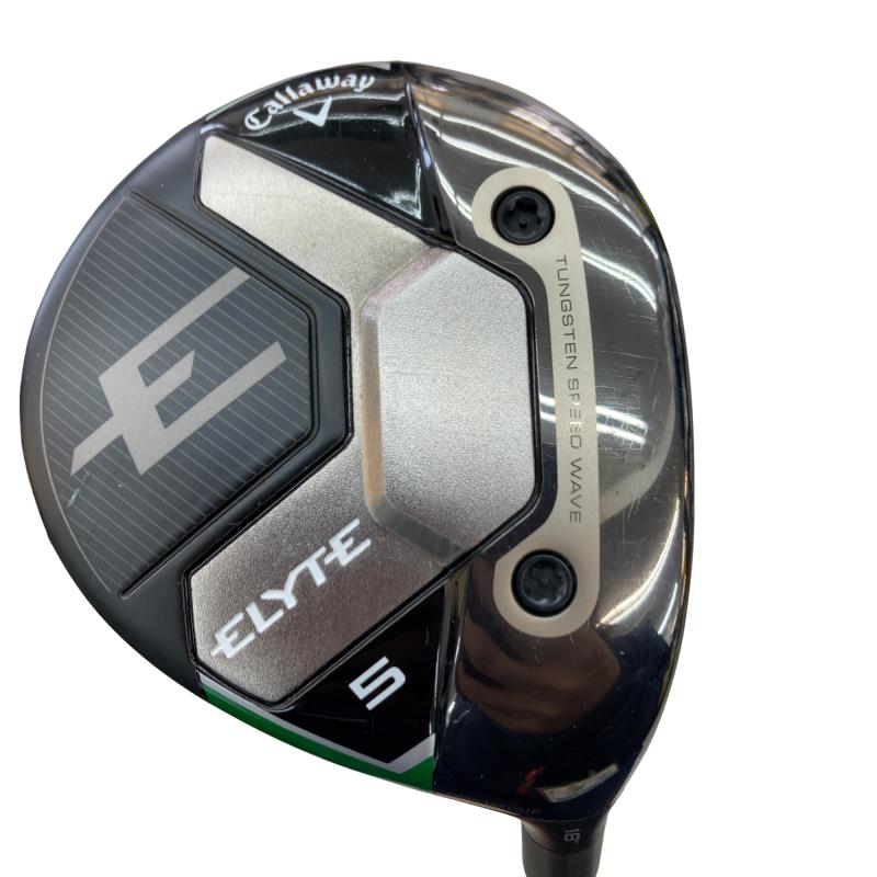 【中古】 キャロウェイ ELYTE 5W フェアウェイウッド FW VENTUS GREEN 50 for CW(ELYTE FW) (フレックスS) メンズ 男性用 右利き 右用 Cランク ゴルフクラブ|ゴルフパートナー 中古クラブ店