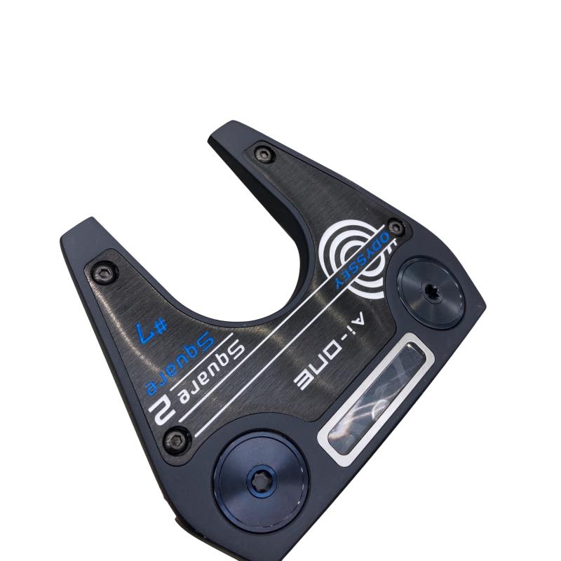 【中古】 オデッセイ Ai-ONE SQUARE 2 SQUARE #7 33in パター PT STROKE LAB 90 スチール写真 (フレックス余分の物) メンズ 成人男性用 右利き 右用 C序列付ける ゴルフ野球クラブ