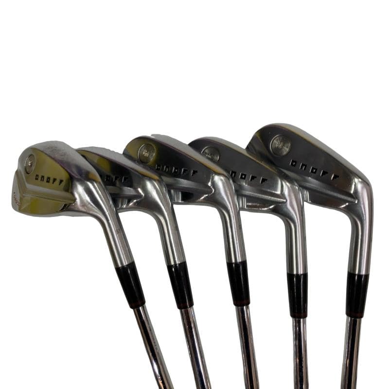 【中古】 ダイワ(グローブライド) ONOFF FORGED(2022) KURO 5S アイアンセット IR NS PRO MODUS3 TOUR105 (フレックスS) メンズ 男性用 右利き 右用 Cランク ゴルフクラブ|ゴルフパートナー 中古クラブ店