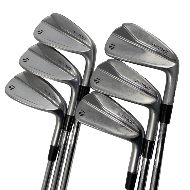 【中古】 テーラーメイド Taylor Made P・790(2021) 6S アイアンセット IR NS PRO 950GH neo (フレックスS) メンズ 男性用 右利き 右用 Cランク ゴルフクラブ