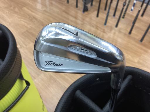【中古】 タイトリスト Titleist T100(2021) 7S アイアン仕掛ける IR NS PRO MODUS3 TOUR115 (フレックスS) メンズ 成人男性用 右利き 右用 C価値づける ゴルフ野球クラブ