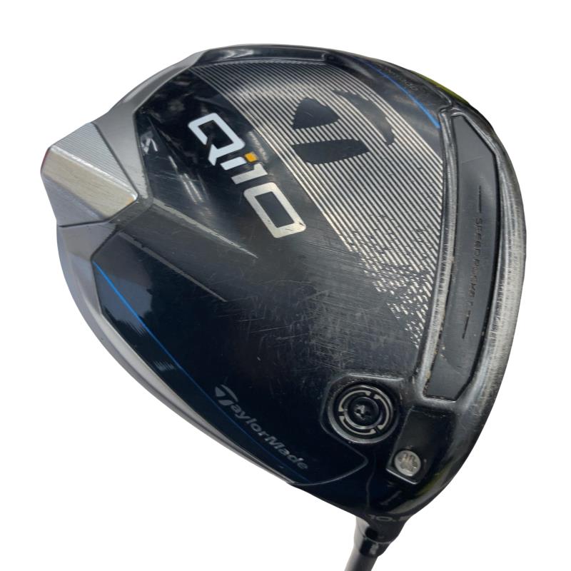 【中古】 テーラーメイド Qi10 10.5° ドライバー DR リシャフト (フレックスその他) メンズ 男性用 右利き 右用 Cランク ゴルフクラブ