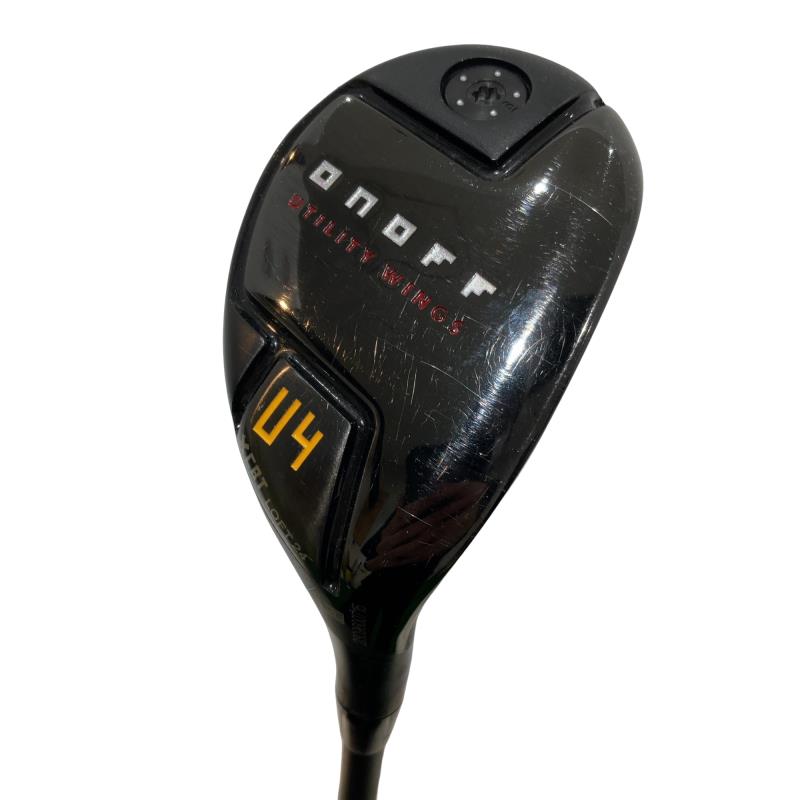 【中古】 ダイワ(グローブライド) ONOFF UTILITY WINGS(2024) KURO U4 ありがた味 UT CBT-624I (フレックスS) メンズ 成人男性用 右利き 右用 C位置づける ゴルフ野球クラブ