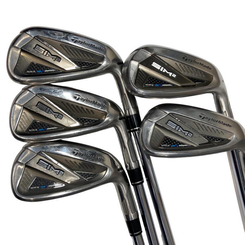 【中古】 仕立て屋お手伝いさん SIM2 MAX  5S アイアン仕掛ける IR KBS MAX MT85 JP (フレックスS) メンズ 成人男性用 右利き 右用 C価値づける ゴルフ野球クラブ
