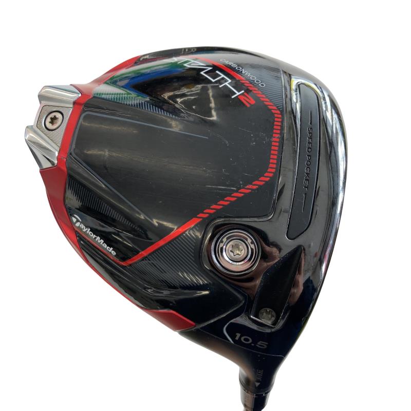 【中古】 テーラーメイド STEALTH2 10.5° ドライバー DR TENSEI RED TM50(STEALTH DR) (フレックスS) メンズ 男性用 右利き 右用 Cランク ゴルフクラブ