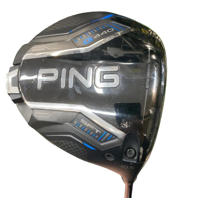 【中古】 ピン G440 SFT 10.5° １番ウッド DR SPEEDER NX GREY 35(DR) (フレックス余分の物) メンズ 成人男性用 右利き 右用 C序列付ける ゴルフ野球クラブ