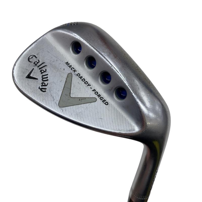 【中古】 キャロウェイ MACK DADDY FORGED ミルキークロム 58°/08° ウェッジ WG NS PRO 950GH (フレックスS) メンズ 男性用 右利き 右用 Cランク ゴルフクラブ