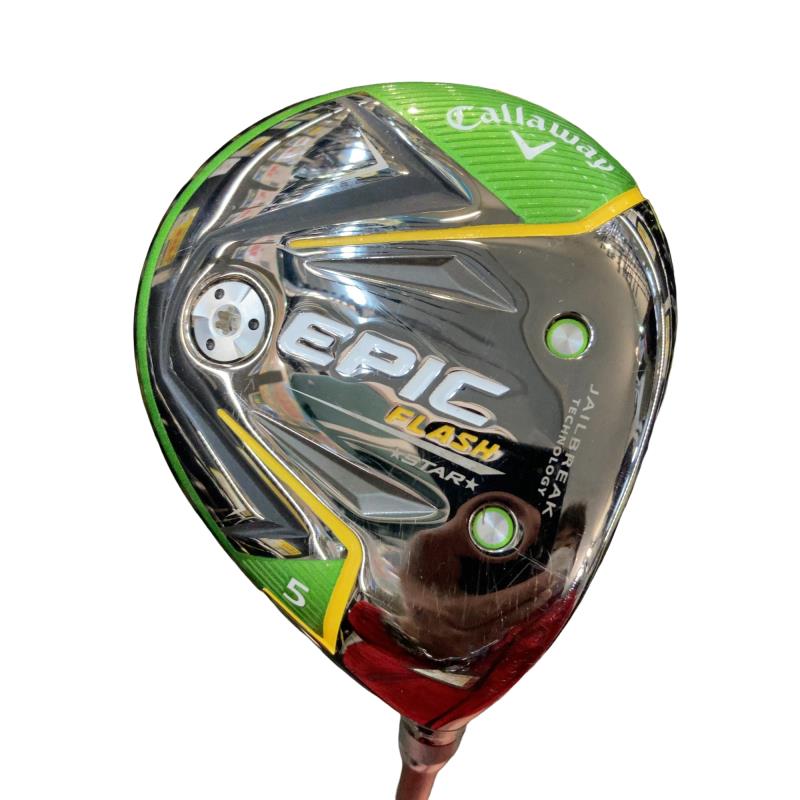 【中古】 キャロウェイ EPIC FLASH STAR 5W フェアウェイウッド FW Speeder EVOLUTION for CW(フェアウェイ) (フレックスSR) メンズ 男性用 右利き 右用 Cランク ゴルフクラブ|ゴルフパートナー 中古クラブ店
