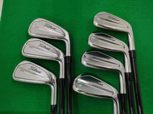 【中古】 タイトリスト Titleist T200(2023) 7S アイアンセット IR TENSEI AV BLUE AM2 (フレックスS) メンズ 男性用 右利き 右用 Cランク ゴルフクラブ