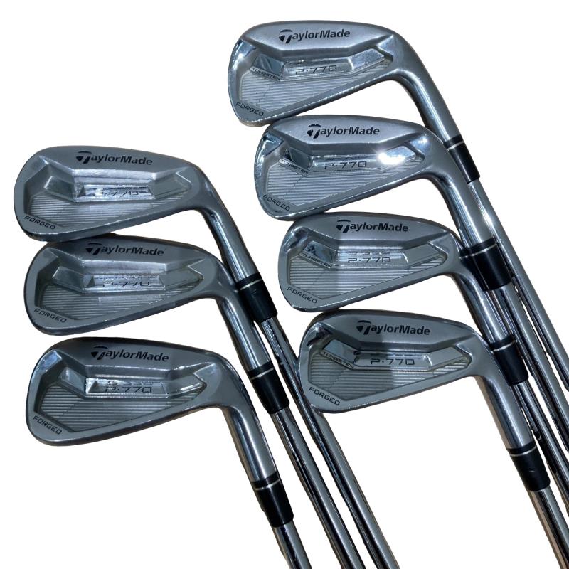 【中古】 仕立て屋お手伝いさん Taylor Made P・770 7S USA アイアン仕掛ける IR KBS TOUR FLT (フレックスS) メンズ 成人男性用 右利き 右用 D価値づける ゴルフ野球クラブ